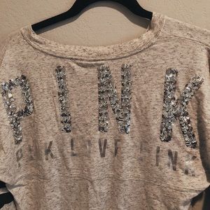 VS PINK Sequin Longsleeve